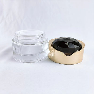 clear luxury face hand cream lotion toner skincare serum glass bottle set