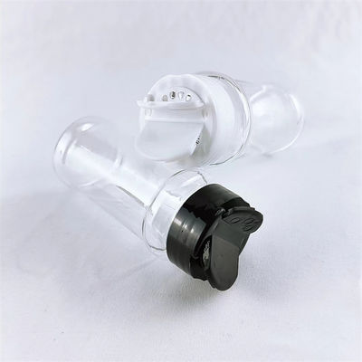 100ml Clear Plastic Spice Bottle With sifter Lid Seasoning packaging