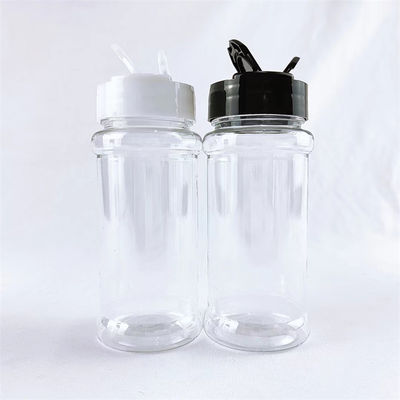 100ml Clear Plastic Spice Bottle With sifter Lid Seasoning packaging