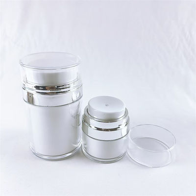 Refillable Airless Pump Bottles Travel Makeup Portable Refillable Cosmetic Cream Container