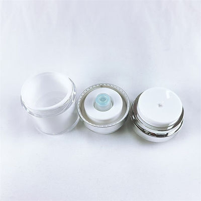 Refillable Airless Pump Bottles Travel Makeup Portable Refillable Cosmetic Cream Container
