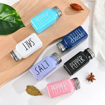 New Design Farmhouse Salt and Pepper Shakers with Gift Box