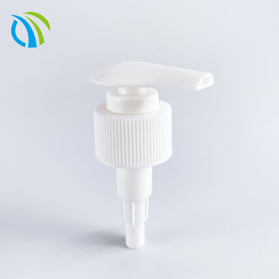 Aluminum 36/410 3cc Small Lotion Dispenser Non Spill White Lotion Pump SGS