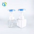 43mm PET 250ml Bottle Plastic Foam Pump 0.8ML/T Reusable Shampoo Dispenser