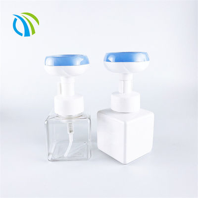 Blue 43/410 0.8ml Travel Soap Dispenser Flower Shape Foam 300ml Pump Dispenser