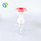 Cosmetic Pink 43mm Foam Bottle Pump 43/400 Dispenser Facial Cleaning 0.8ml