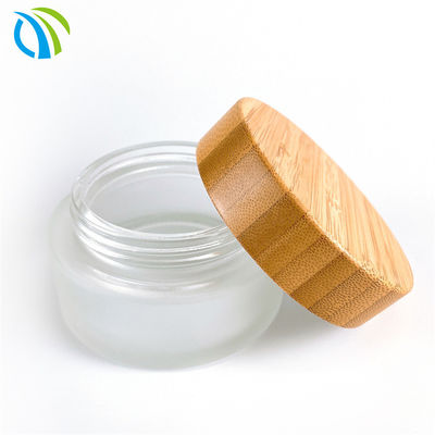 770ml  Wooden Lid Glass Food Storage Jars 15g Tea Coffee Sugar Canisters BPA Free