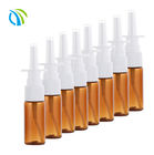 10/410 Nasal Suction Saline Pump Spray 18mm 0.12cc Amber Bottle