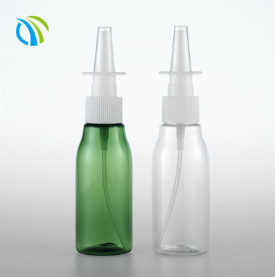 Plastic 18mm Nose Suction Nasal Spray Pumps 18/410 Green 3oz ODM