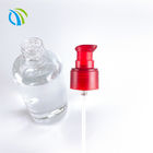 Red 4ml 24/410 PET Treatment Pump Top Shampoo Bottle Dispenser 24mm