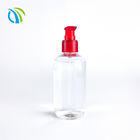 Red 4ml 24/410 PET Treatment Pump Top Shampoo Bottle Dispenser 24mm