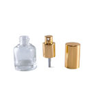 Gold Silver Aluminum 18/410 Airless Makeup Pump