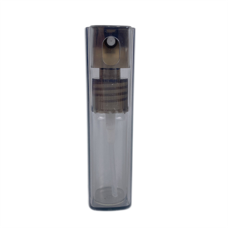 15ml 10ml Matte Black Perfume Pump Sprayer Plastic Atomizer Airless Bottle PET Pump