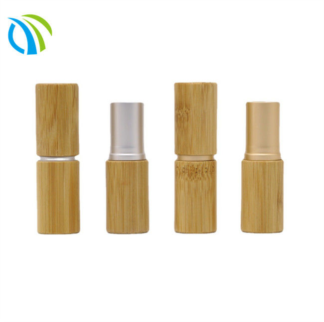 10ml Bamboo 5g Empty Chapstick Tubes ABS Body Lipstick Tubes OEM