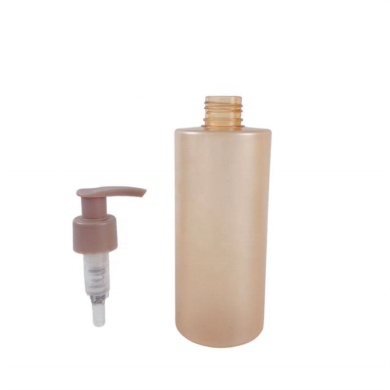 Plastic Screw Ribbed Lotion Bottle Pumps 4cc Dosage