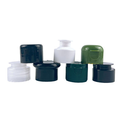 24/410 Disc Plastic Flip Top Lid For Lotion Facial Toner Bottles 24mm Shampoo