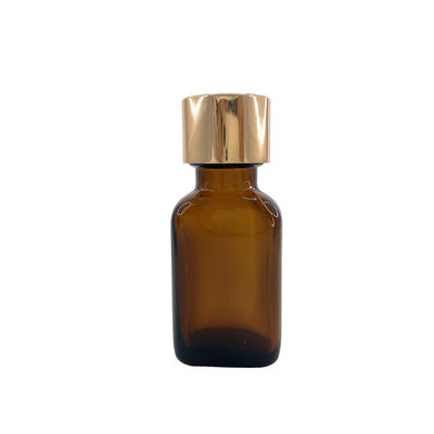 30ml Glass Dropper Bottle Tawny Frosted Serum Essential Oil Cosmetic Luxury
