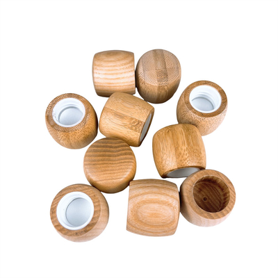 Bamboo Wooden Screw Cap For high quality bamboo bottle cap customized wood stopper of different size