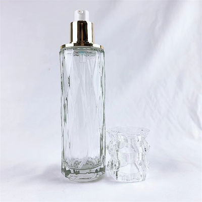 Personal Skin Care Elegant Logo Printing Cosmetic Glass Packaging