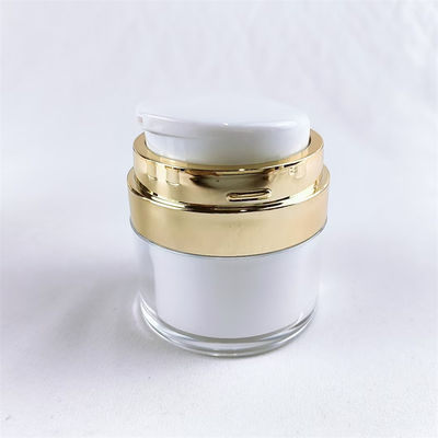 50ml Cosmetic Packaging Plastic Acrylic Airless Pump Cream Jar