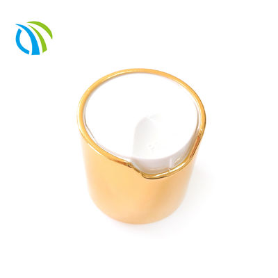20 410 0.3ML/T Flip Disc Top Caps 24MM Gold Neck Smooth Closure 1oz Bottle