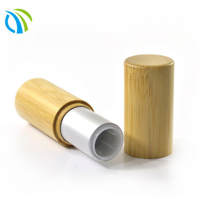 Biodegradable Cylinder 10g Lip Balm Containers Tubes PP 3oz ABS Body