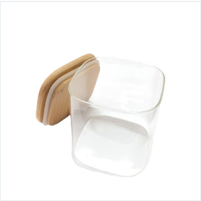 Eco Friendly 65mm 50ml Glass Food Storage Jars With Cork Lids
