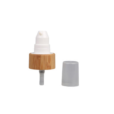 0.5CC 28/415 Airless Lotion Pump Wood Bamboo Cosmetic Spray Pump